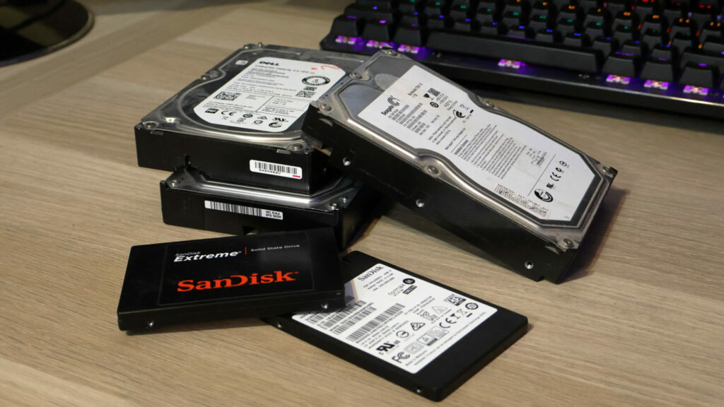 Dyski HDD i SSD